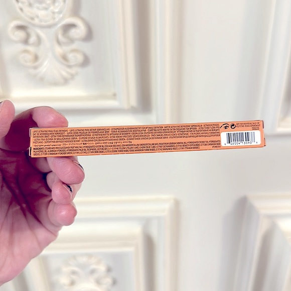 ๐Benefit Waterproof Eyebrow Pencil In Shade #4 Warm Deep Brown Wow>12hrs Wear< - Picture 7 of 13